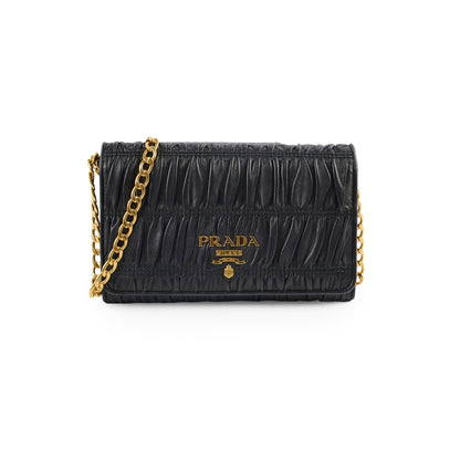 Prada Wallet On Chain Black - photo 1