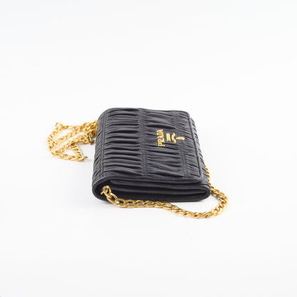 Prada Wallet On Chain Black - photo 3
