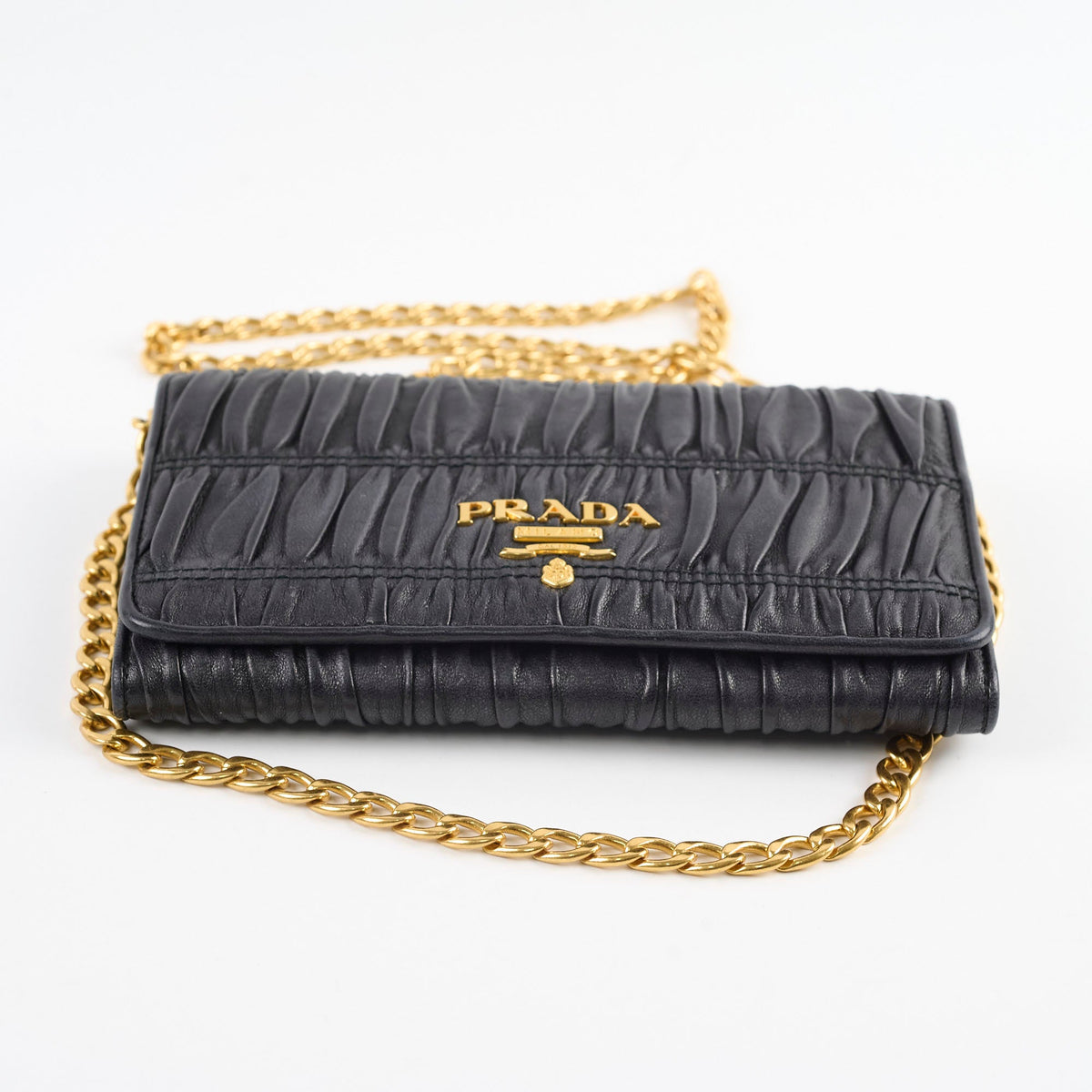 Prada Wallet On Chain Black - photo 4