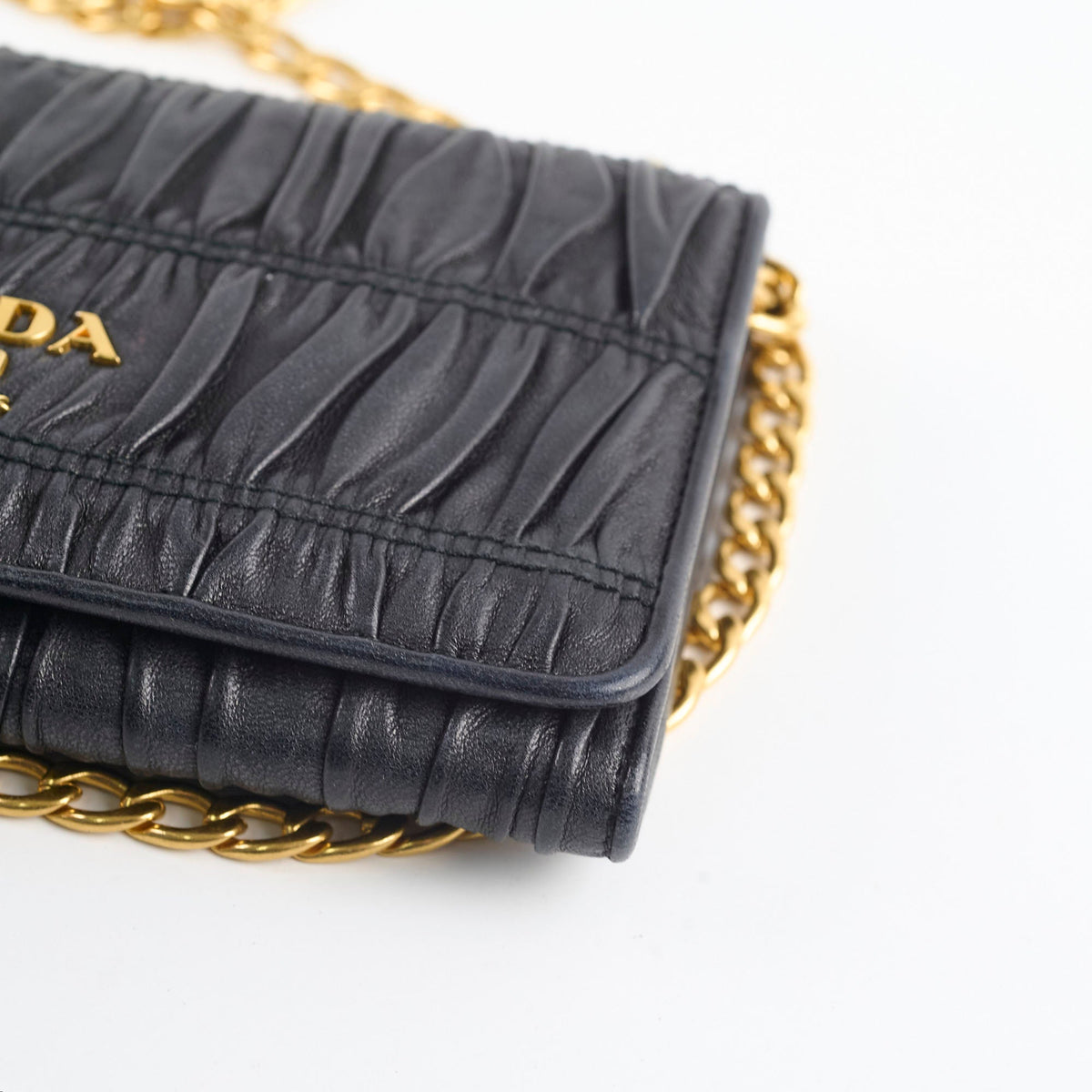 Prada Wallet On Chain Black - photo 12