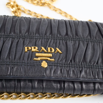 Prada Wallet On Chain Black - photo 15