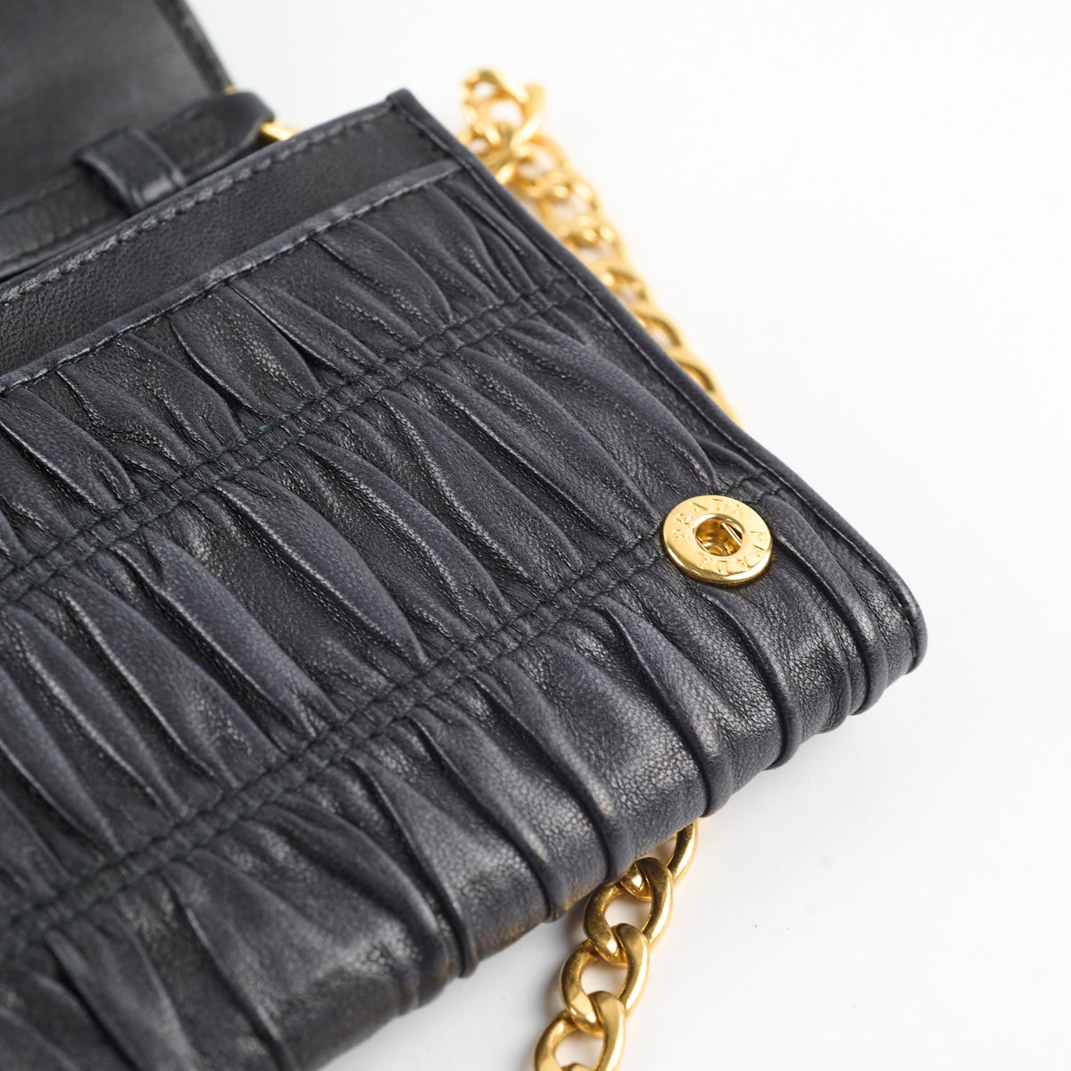 Prada Wallet On Chain Black - photo 8