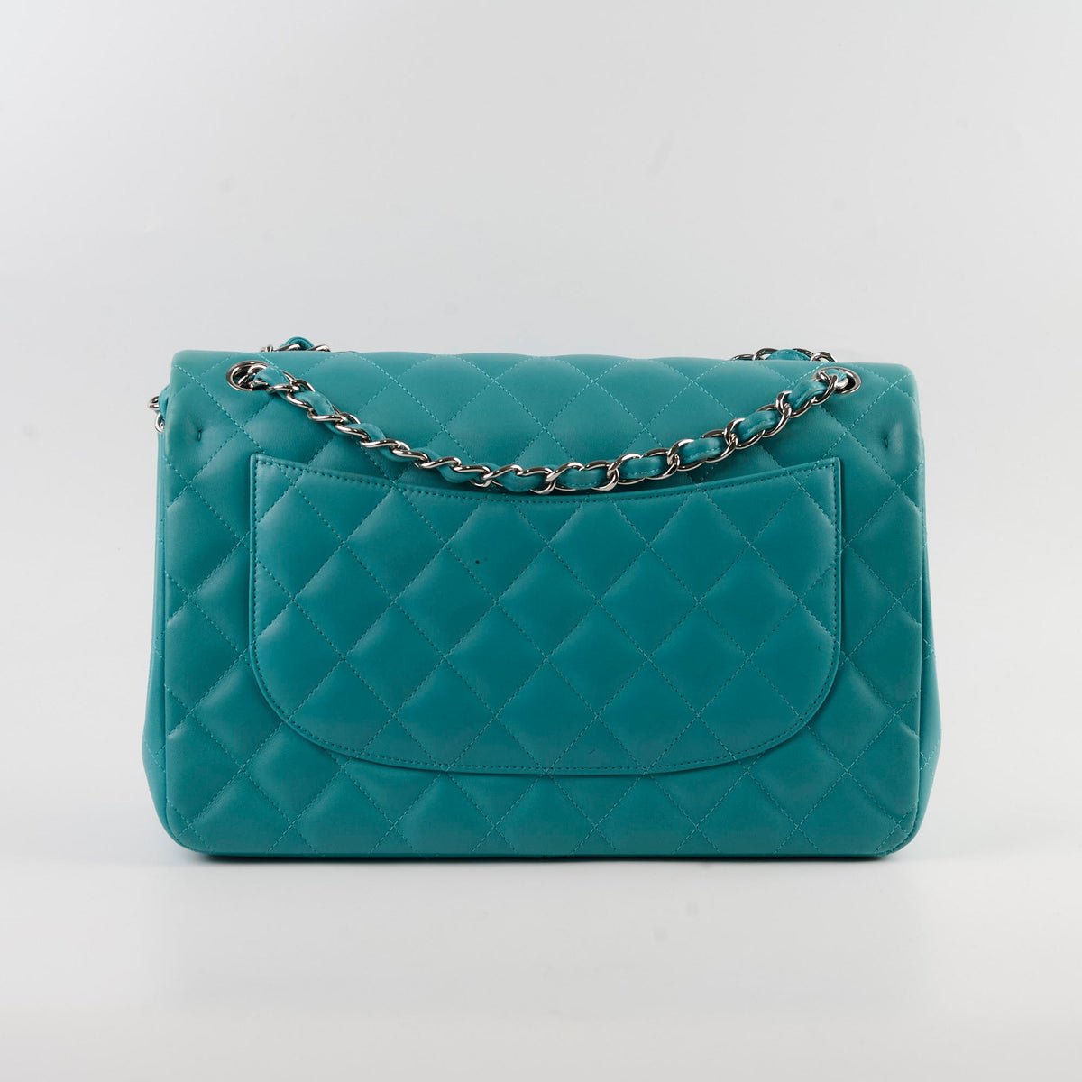 Chanel Jumbo Double Flap Lambskin Blue - photo 2