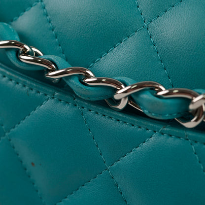 Chanel Jumbo Double Flap Lambskin Blue - photo 17