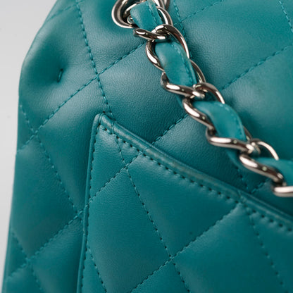 Chanel Jumbo Double Flap Lambskin Blue - photo 16