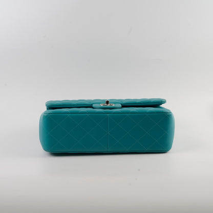 Chanel Jumbo Double Flap Lambskin Blue - photo 4