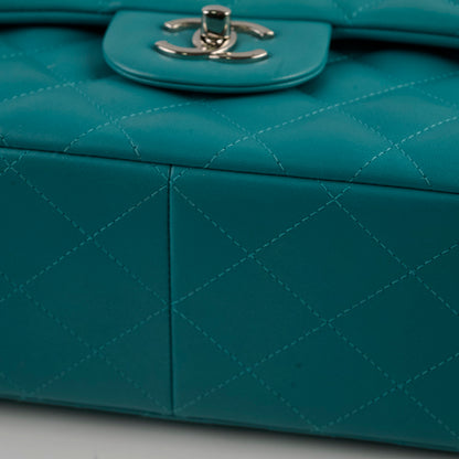Chanel Jumbo Double Flap Lambskin Blue - photo 21