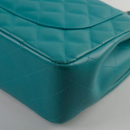 Chanel Jumbo Double Flap Lambskin Blue - photo 22