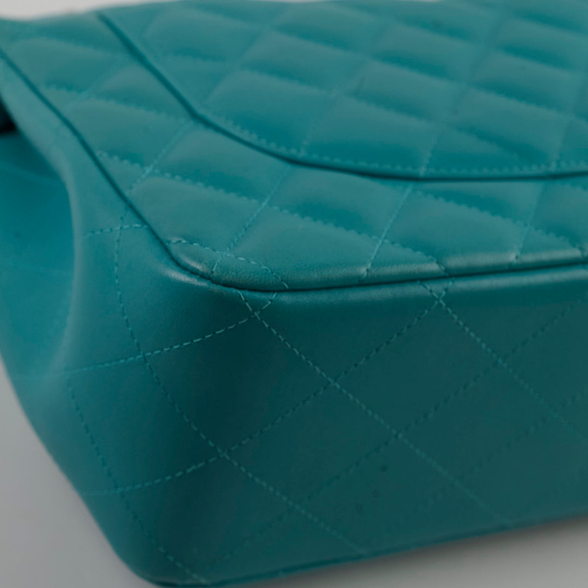 Chanel Jumbo Double Flap Lambskin Blue - photo 24
