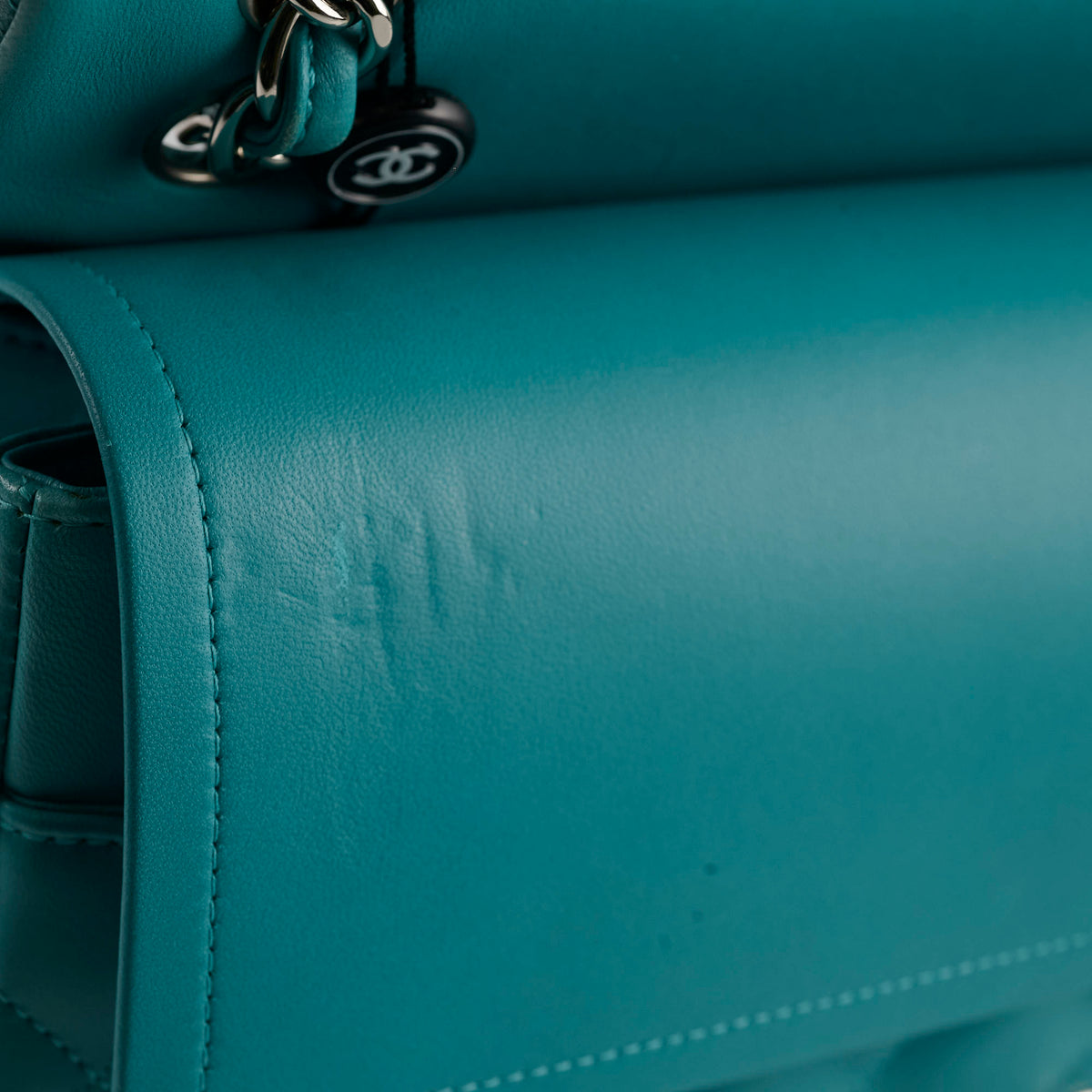Chanel Jumbo Double Flap Lambskin Blue - photo 15