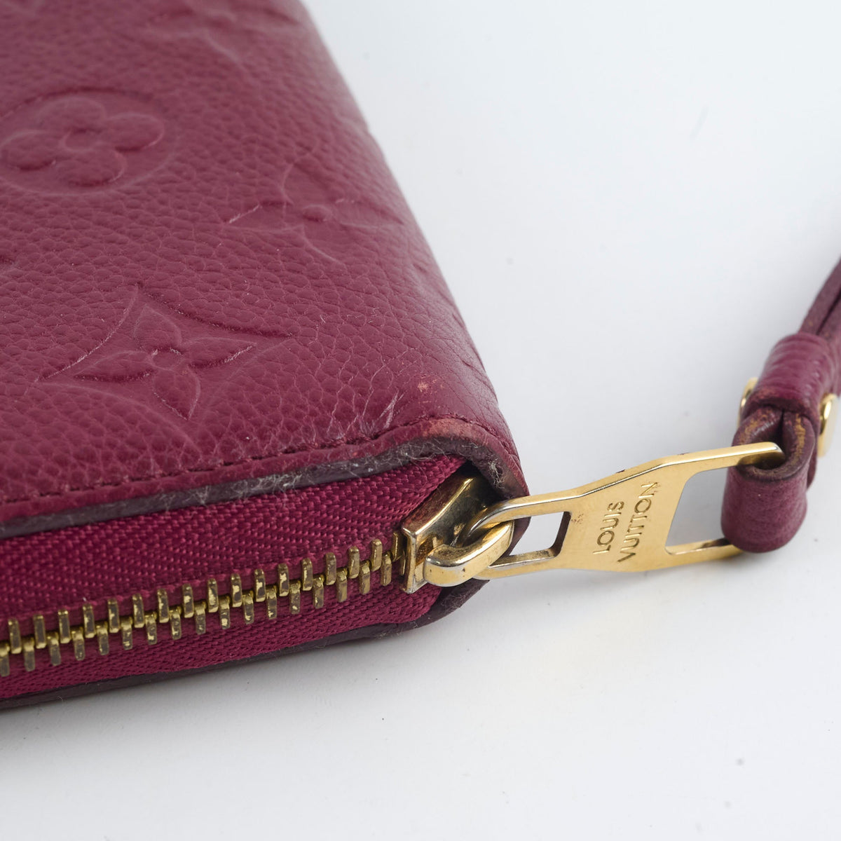 Louis Vuitton Burgundy Empreinte Long Wallet - photo 13