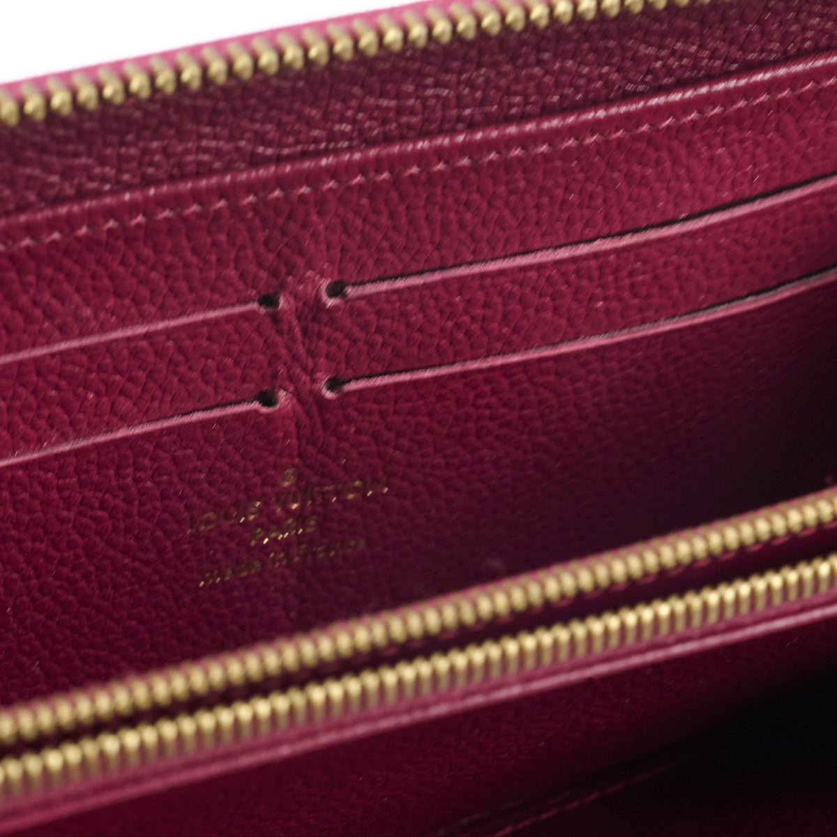 Louis Vuitton Burgundy Empreinte Long Wallet - photo 12