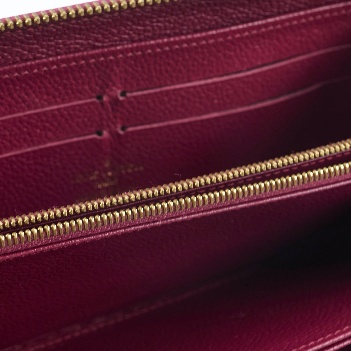 Louis Vuitton Burgundy Empreinte Long Wallet - photo 11