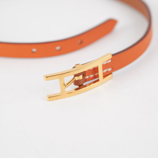 Hermes Behapi Leather Bracelet - photo 2