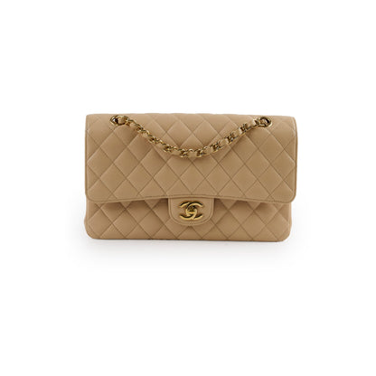 Chanel Classic Flap Medium/Large M/L Caviar Beige - photo 1