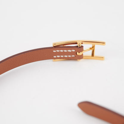 Hermes Behapi Leather Bracelet - photo 5