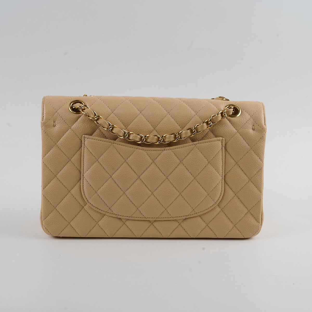 Chanel Classic Flap Medium/Large M/L Caviar Beige - photo 2