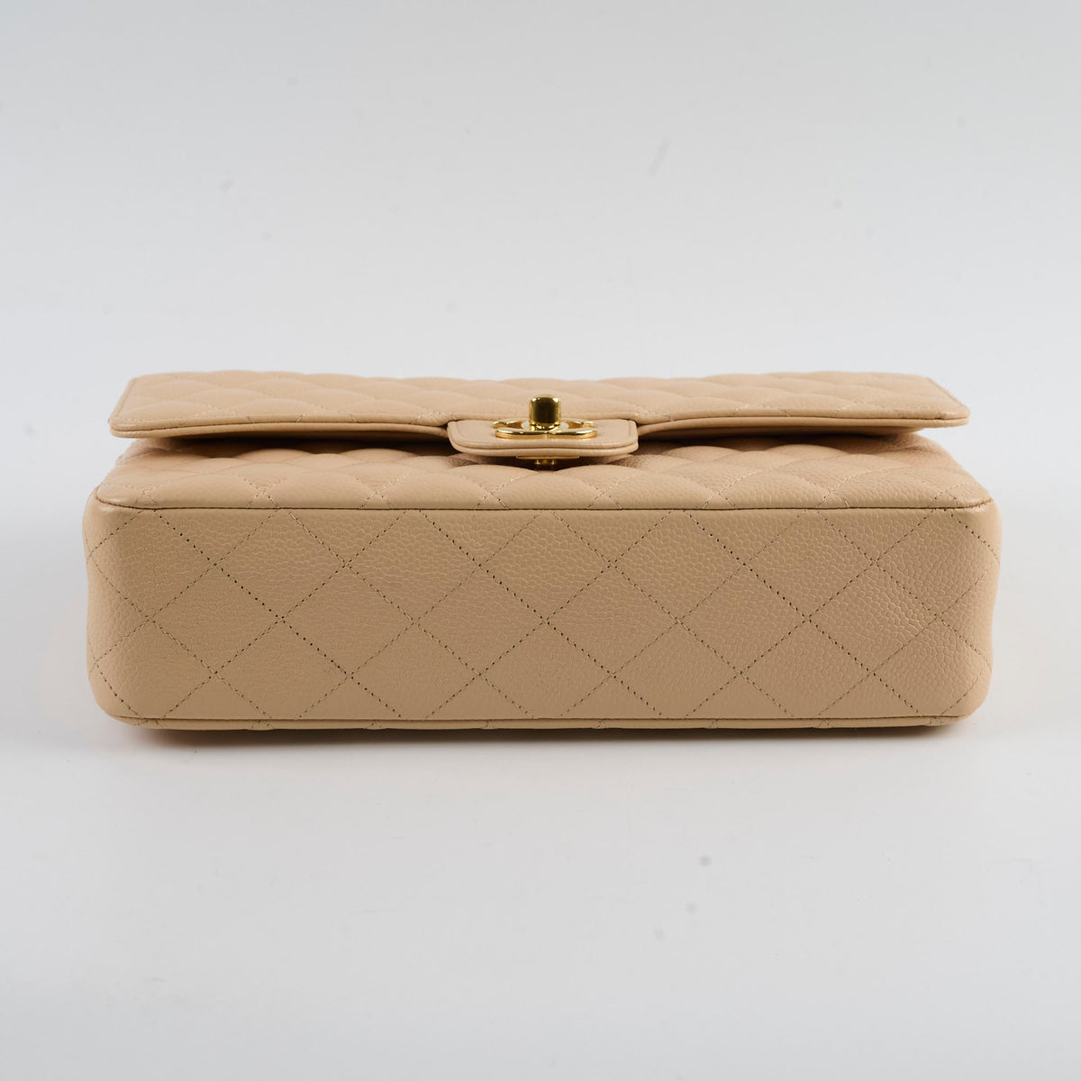 Chanel Classic Flap Medium/Large M/L Caviar Beige - photo 4