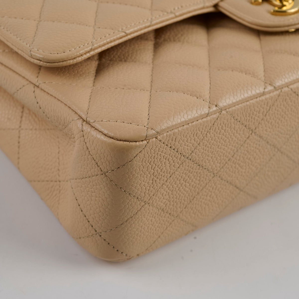 Chanel Classic Flap Medium/Large M/L Caviar Beige - photo 17