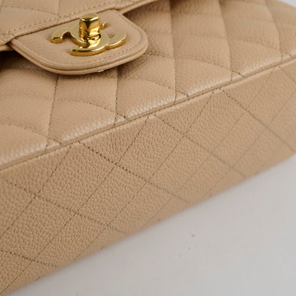 Chanel Classic Flap Medium/Large M/L Caviar Beige - photo 16