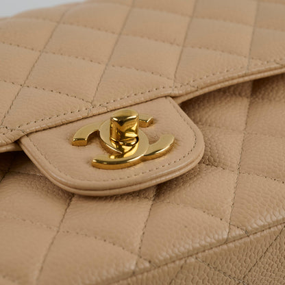 Chanel Classic Flap Medium/Large M/L Caviar Beige - photo 19