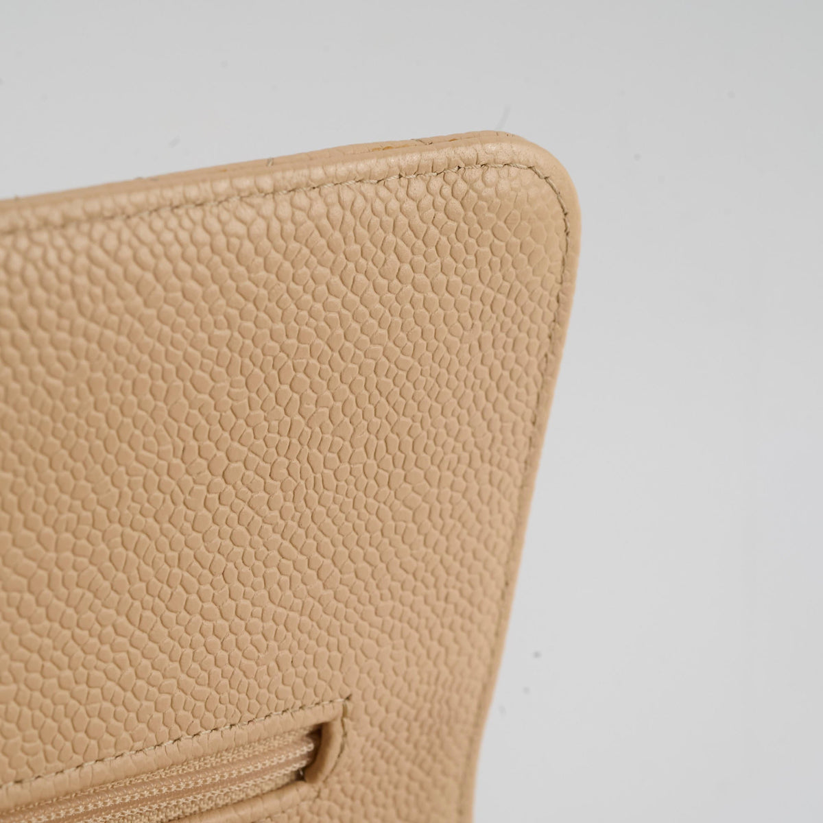 Chanel Classic Flap Medium/Large M/L Caviar Beige - photo 13