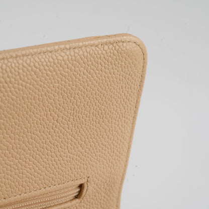 Chanel Classic Flap Medium/Large M/L Caviar Beige - photo 13