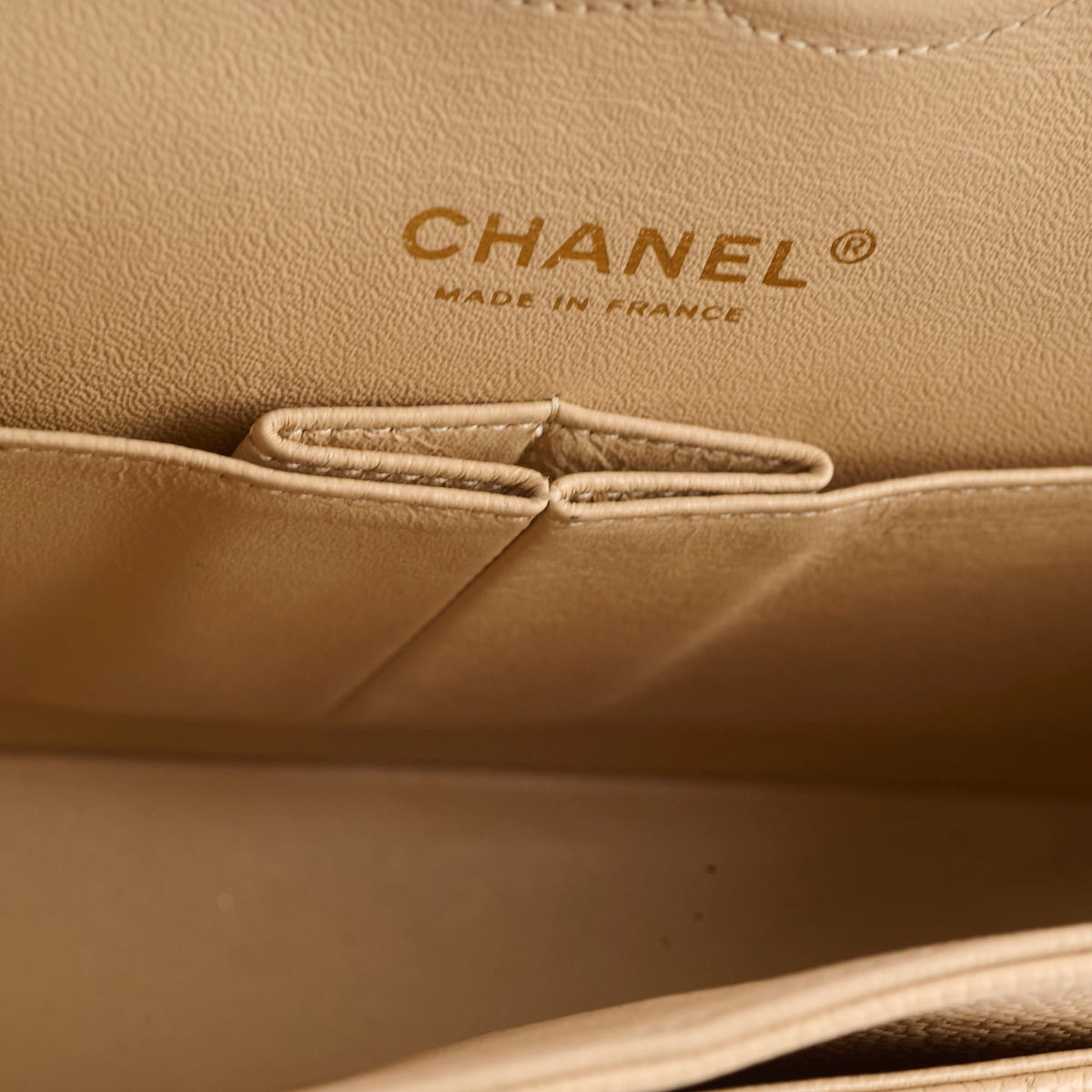 Chanel Classic Flap Medium/Large M/L Caviar Beige - photo 5