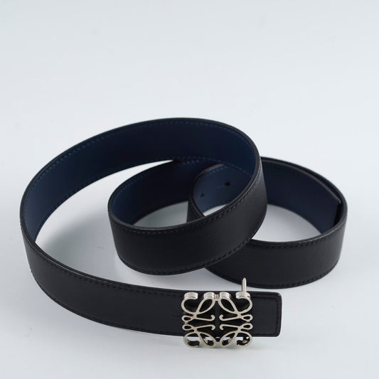 Loewe Reverse Belt Size 90 Black/Navy - photo 2