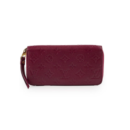 Louis Vuitton Burgundy Empreinte Long Wallet - photo 1