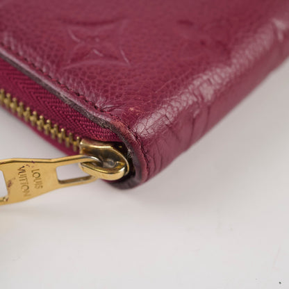 Louis Vuitton Burgundy Empreinte Long Wallet - photo 5