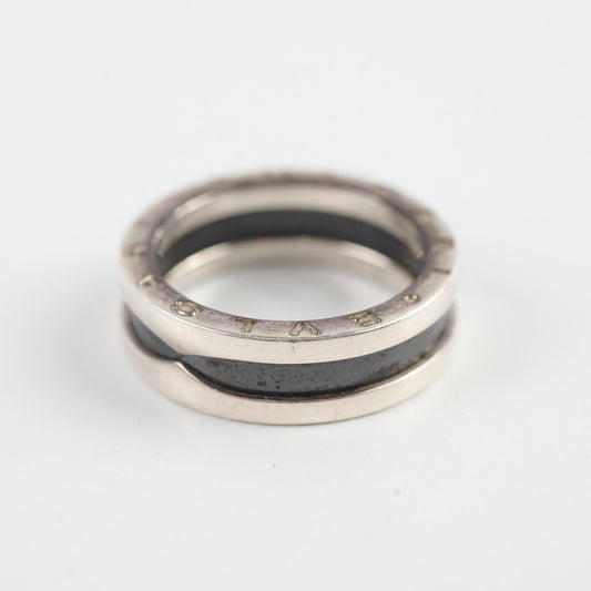 Bvlgari Save The Children Ring Silver Size 56 - photo 2