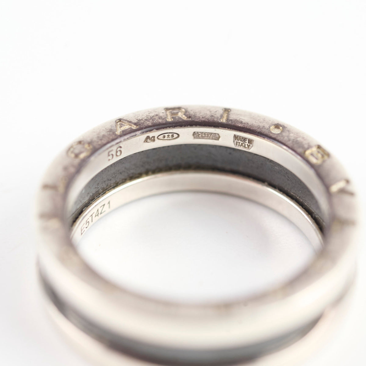 Bvlgari Save The Children Ring Silver Size 56 - photo 5