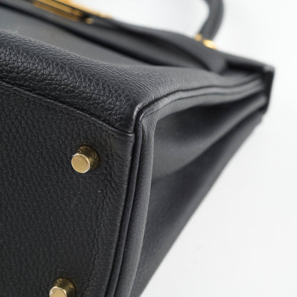Hermes Kelly 28 Togo Black - Stamp C - photo 12
