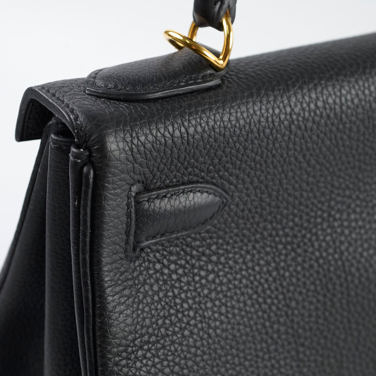 Hermes Kelly 28 Togo Black - Stamp C - photo 8
