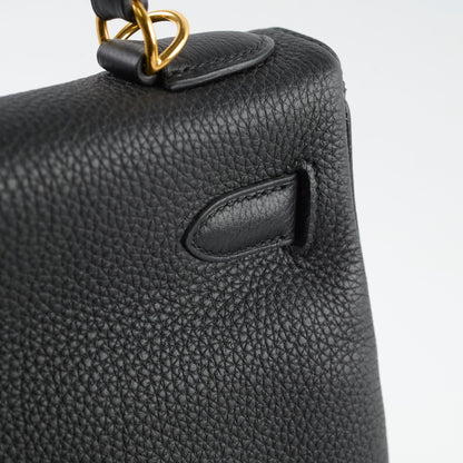 Hermes Kelly 28 Togo Black - Stamp C - photo 7