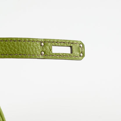 Hermes Birkin 25 Togo PHW Vert Anis M Square Stamp - photo 18