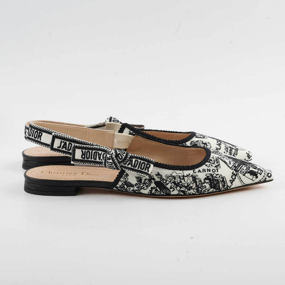 Dior J-Adior Paris Flats size 37.5 - photo 2