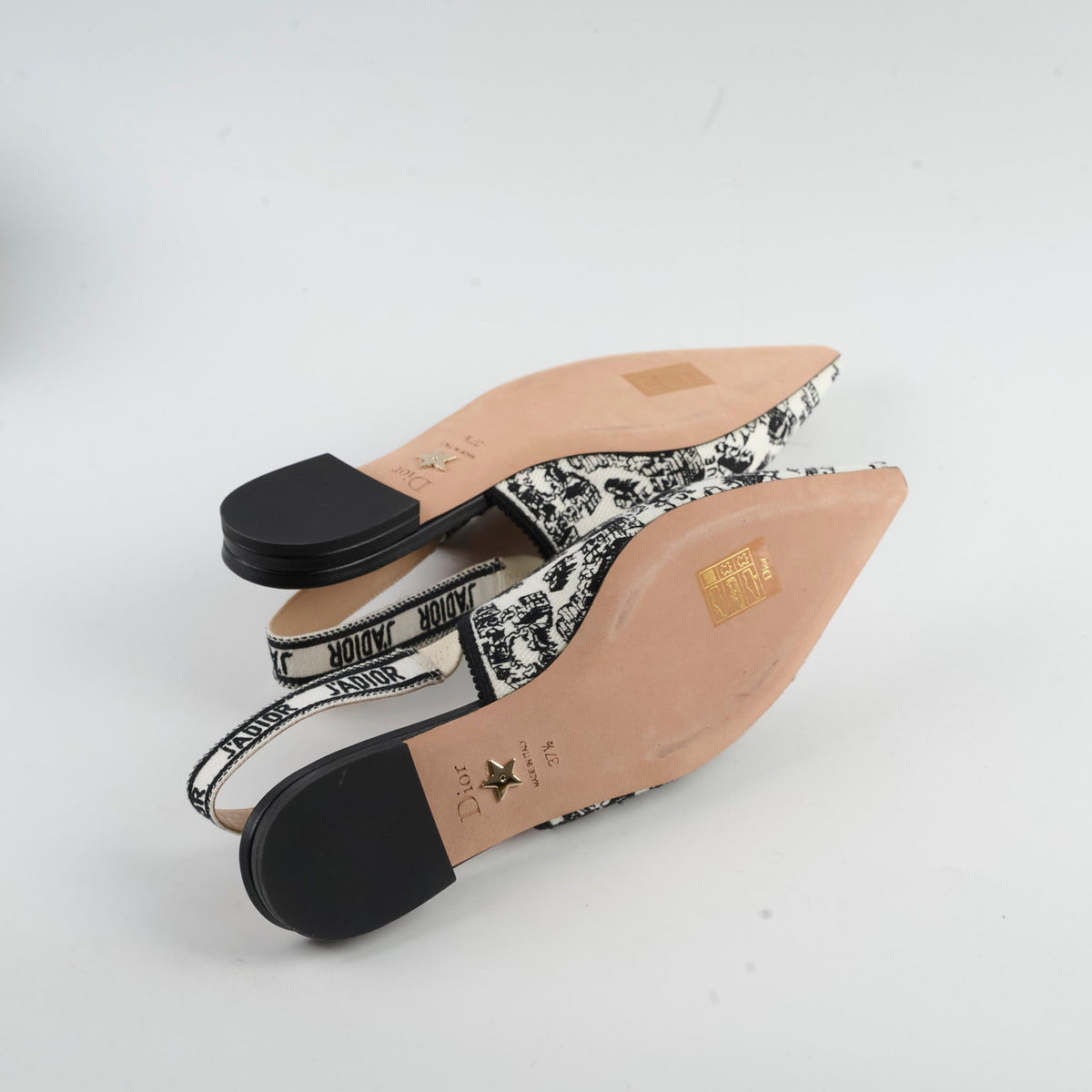 Dior J-Adior Paris Flats size 37.5 - photo 3