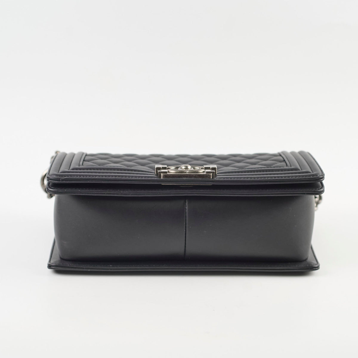 Chanel Old Medium Boy Black Microchipped - photo 4