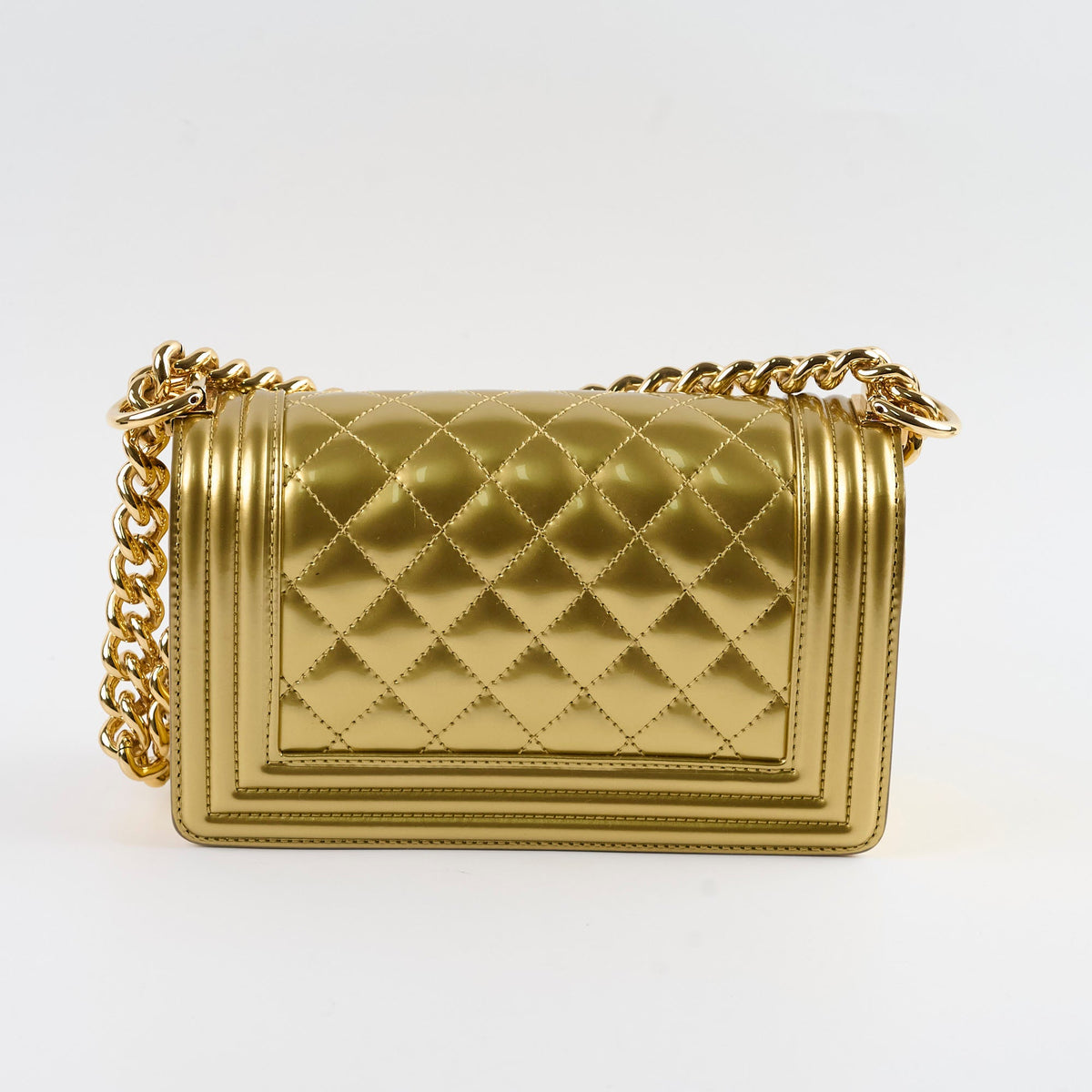 Chanel Small Boy Gold 19 Series - photo 2