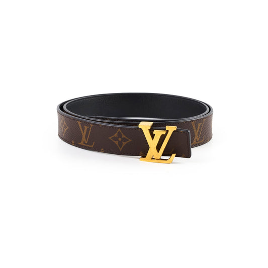 Louis Vuitton Reverse Belt Size 95 Black/Monogram - photo 1