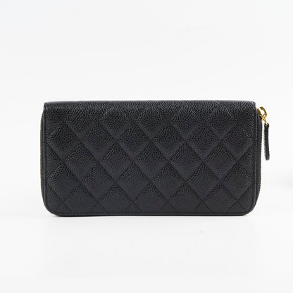 Chanel Zippy Caviar Wallet Black - photo 2