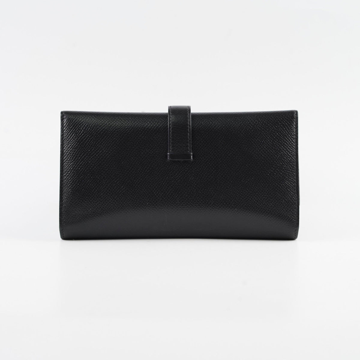 Hermes Bearn Wallet Epsom Black N Square Stamp - photo 2