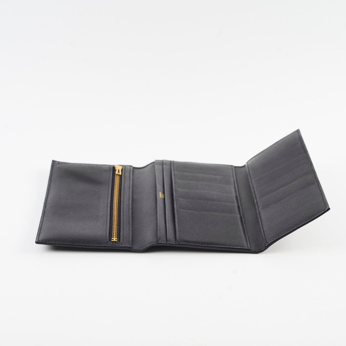 Hermes Bearn Wallet Epsom Black N Square Stamp - photo 5