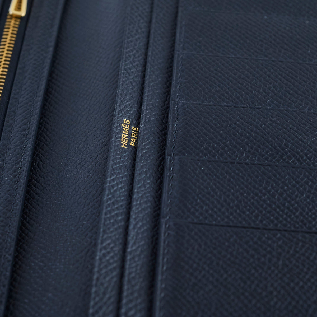 Hermes Bearn Wallet Epsom Black N Square Stamp - photo 10