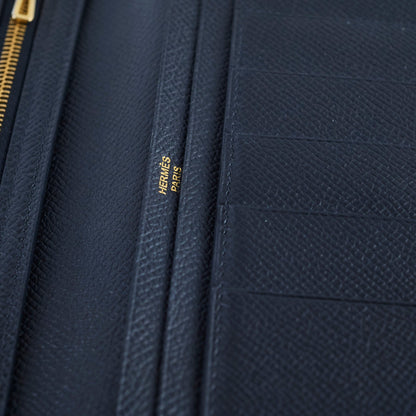 Hermes Bearn Wallet Epsom Black N Square Stamp - photo 10