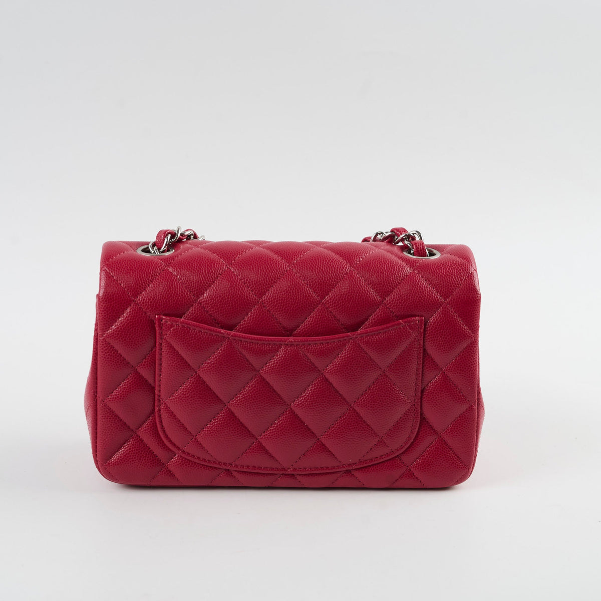 Chanel Caviar Mini Rectangular Red Series 26 - photo 2