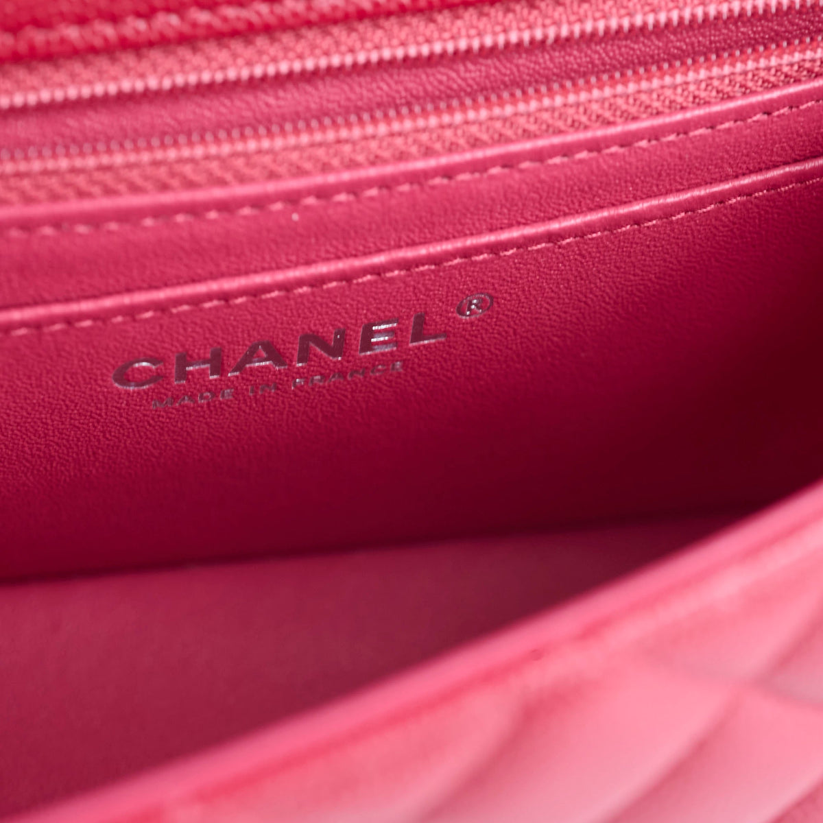 Chanel Caviar Mini Rectangular Red Series 26 - photo 7