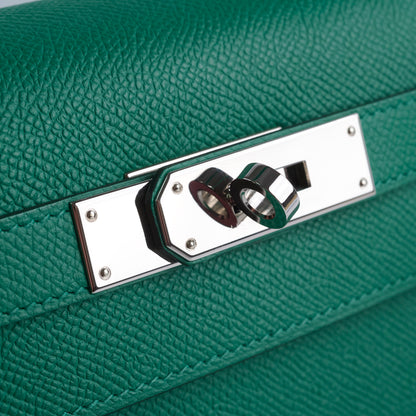 Hermes Kelly 28 Epsom Vert Vertigo 2024 - photo 11
